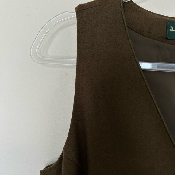 Vintage Harvé Bernard Jumper Dress - Wool Blend - Size 12 - NWT - Picture 5 of 7